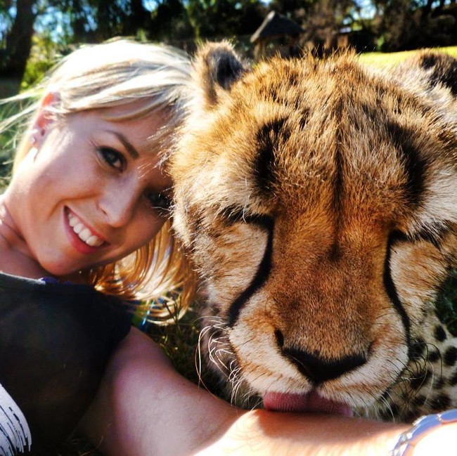 Check out these awesome photos of a human and her incredible bond with