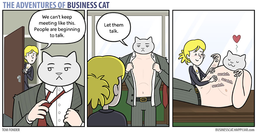 How your office would if your boss was a cat (Gallery)