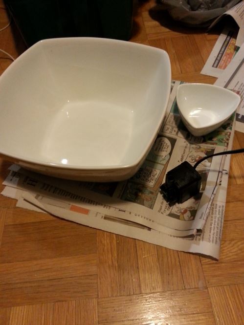 diy cat fountain