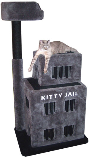 mid century modern cat tree