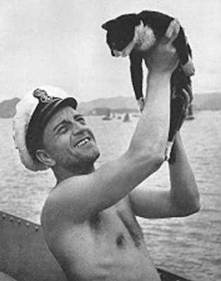 The legend of Unsinkable Sam - the cat who served on and survived 3 sinking ships during WW2