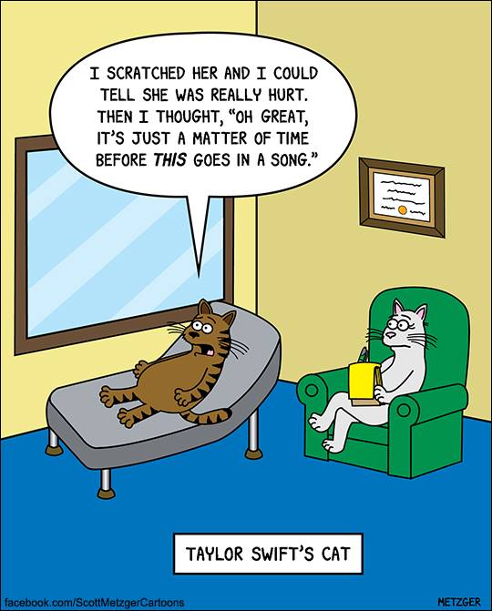 26 adorably funny cat cartoons that will get you through the day