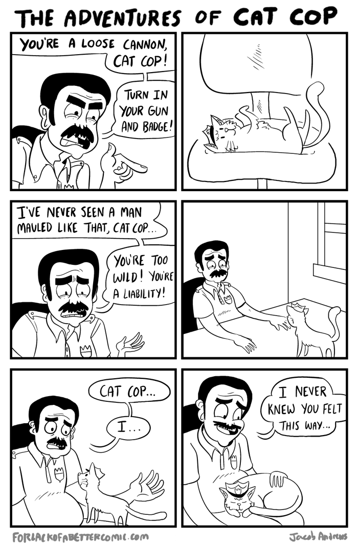 the adventures of cat cop comic 2