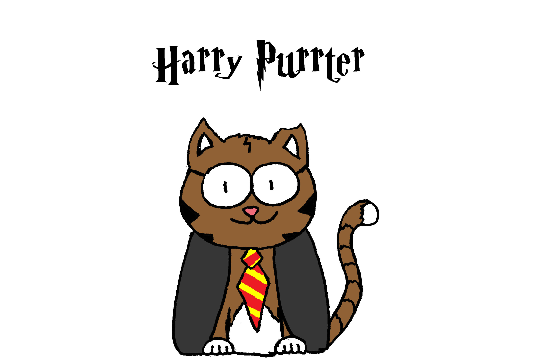 harry potter cat comic 1