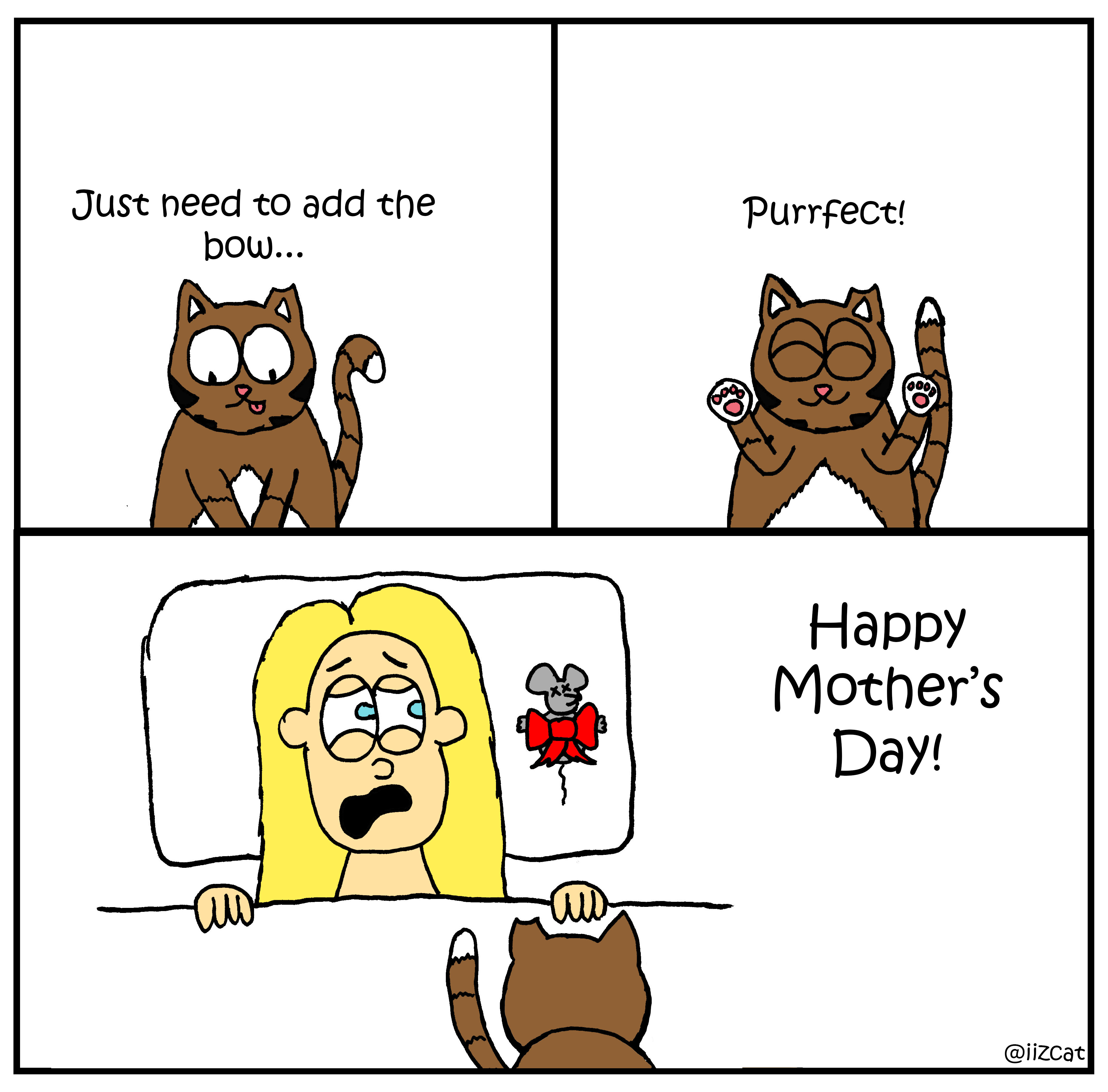 happy mothers day iizcat comic