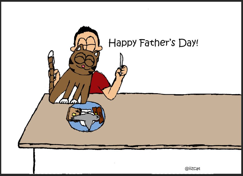 happy fathers day iizcat comic 4
