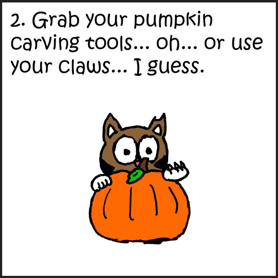 iizcat cats guide to pumpkins 2