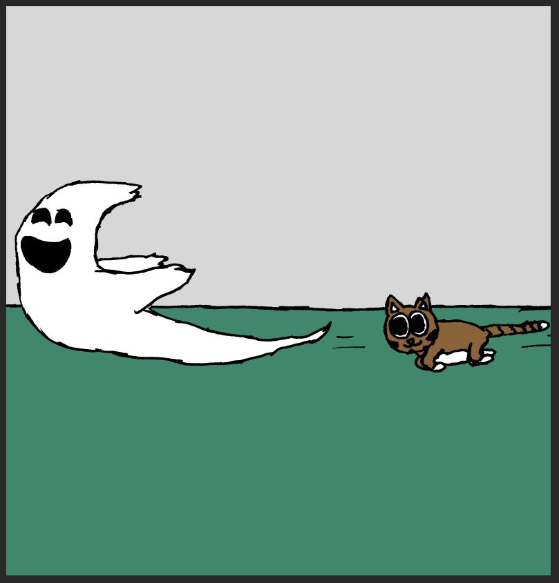 iizcat ghost comic 6