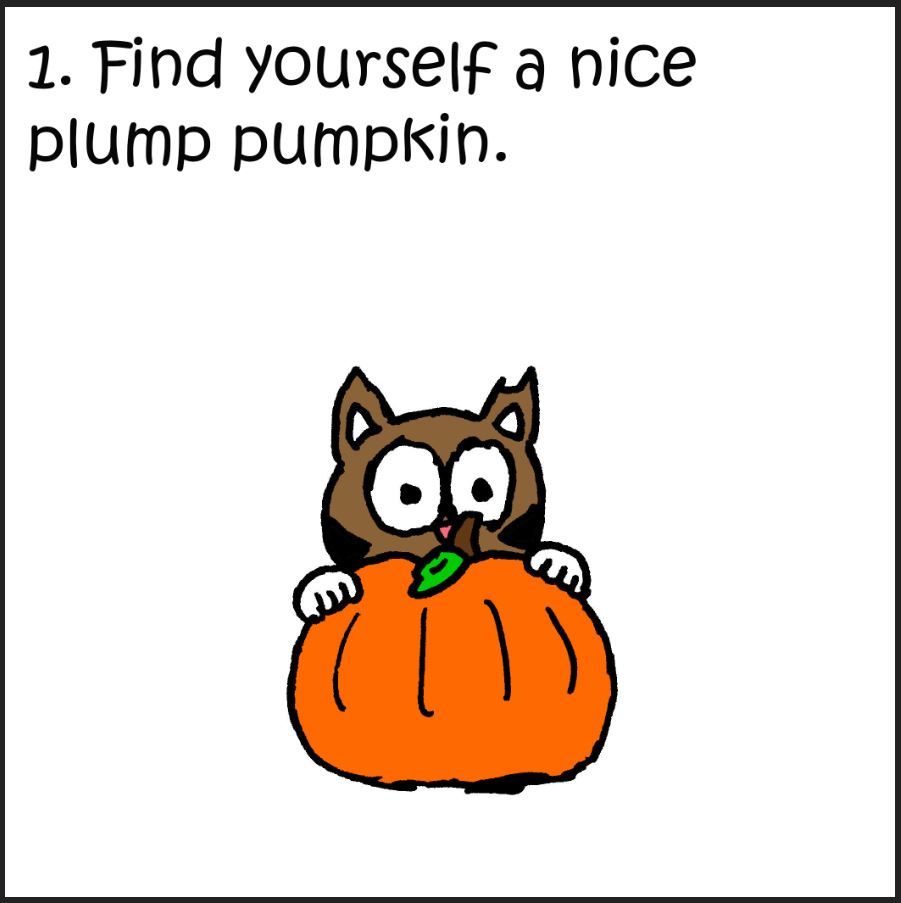 iizcat cats guide to pumpkins 1