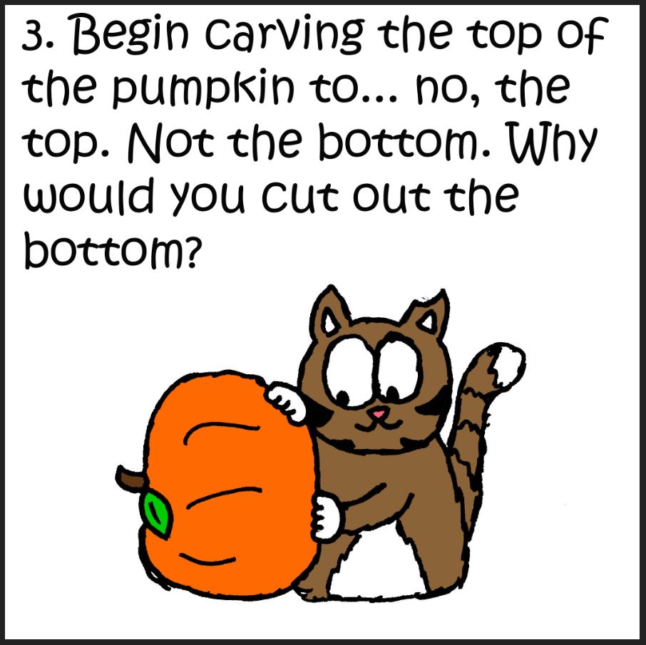 iizcat cats guide to pumpkins 3