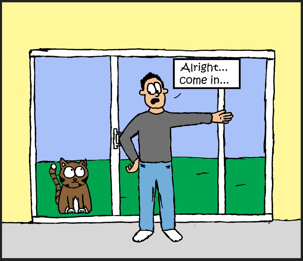 iizcat let me in cat comic 5