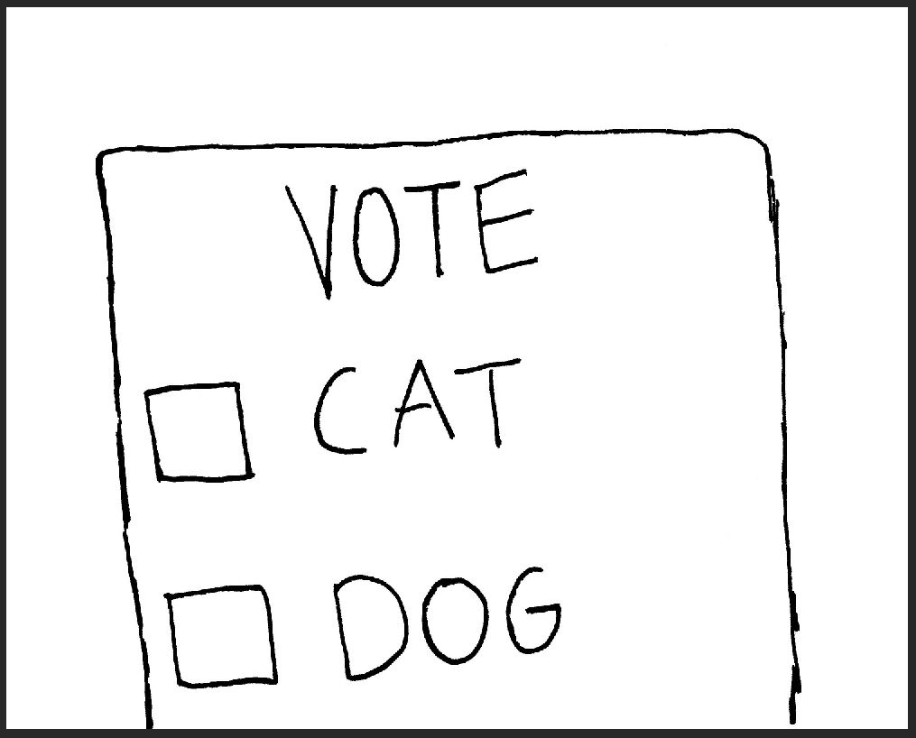 iizcat vote comic 1