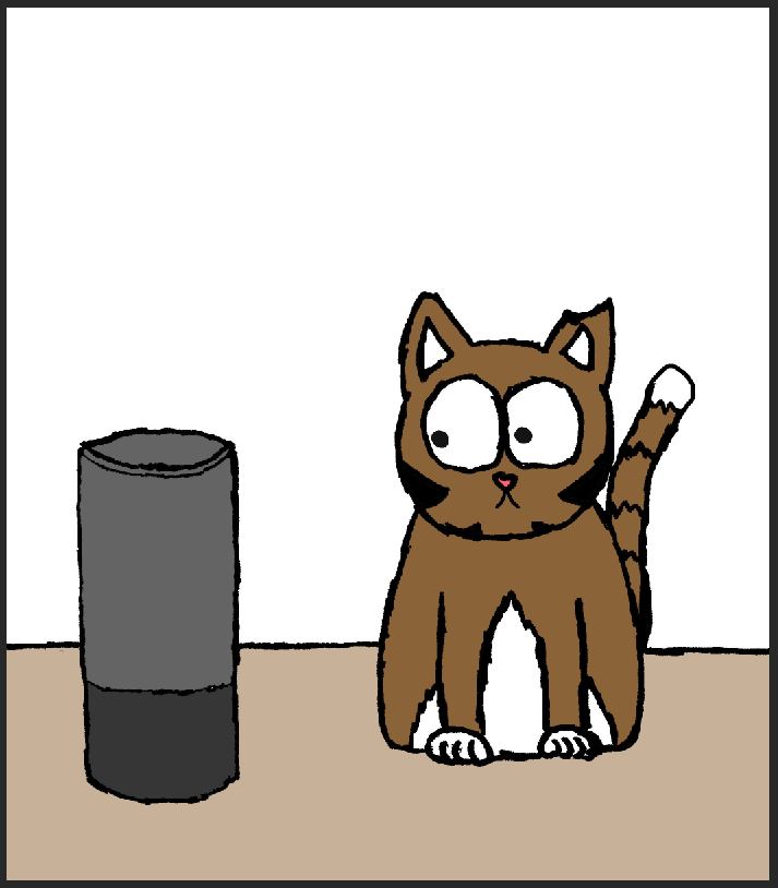 iizcat alexa comic 4