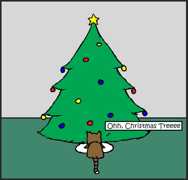 iizcat oh christmas tree 2