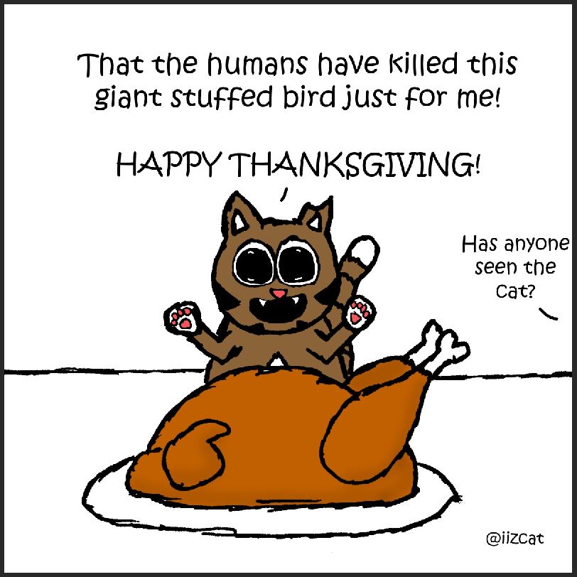 iizcat thankful comic 4