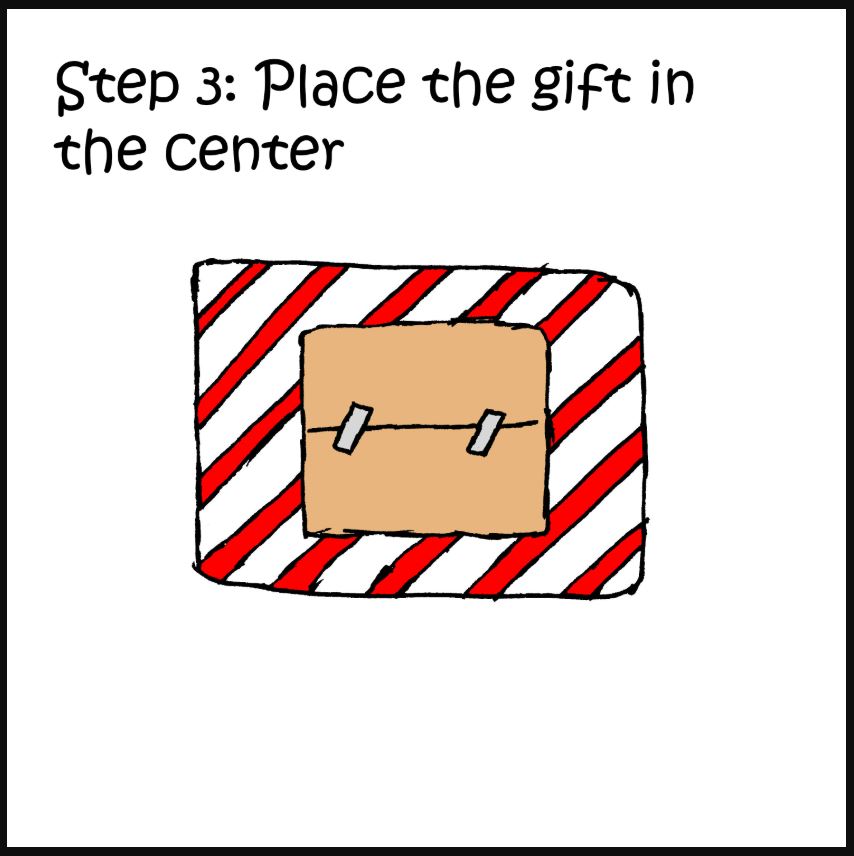 iizcat how to wrap a present cat comic 3