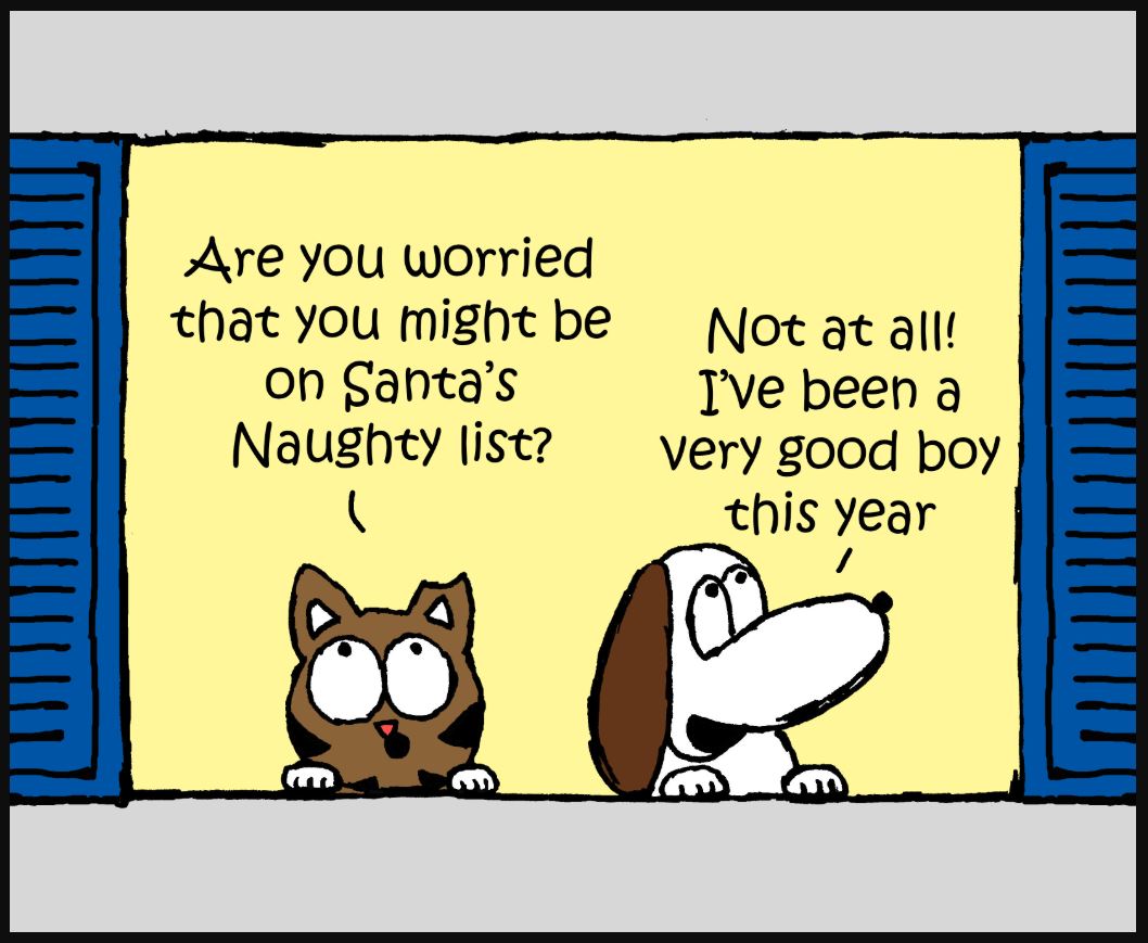 iizcat santas naughty list comic 1