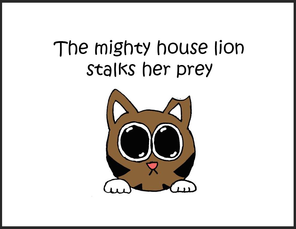 iizcat house lion comic 1