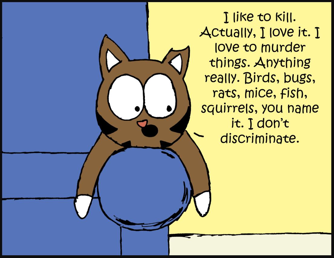 iizcat serial killer cat comic 3