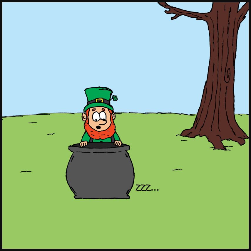 iizcat cat leprechaun comic 8