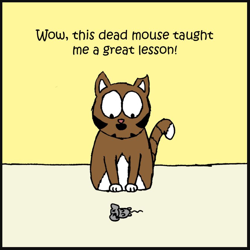 iizcat dead mouse comic 3