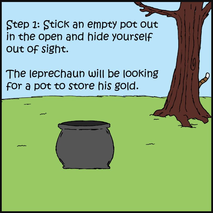 iizcat cat leprechaun comic 1