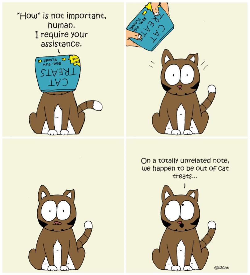 cat head stuck in treat comic 5