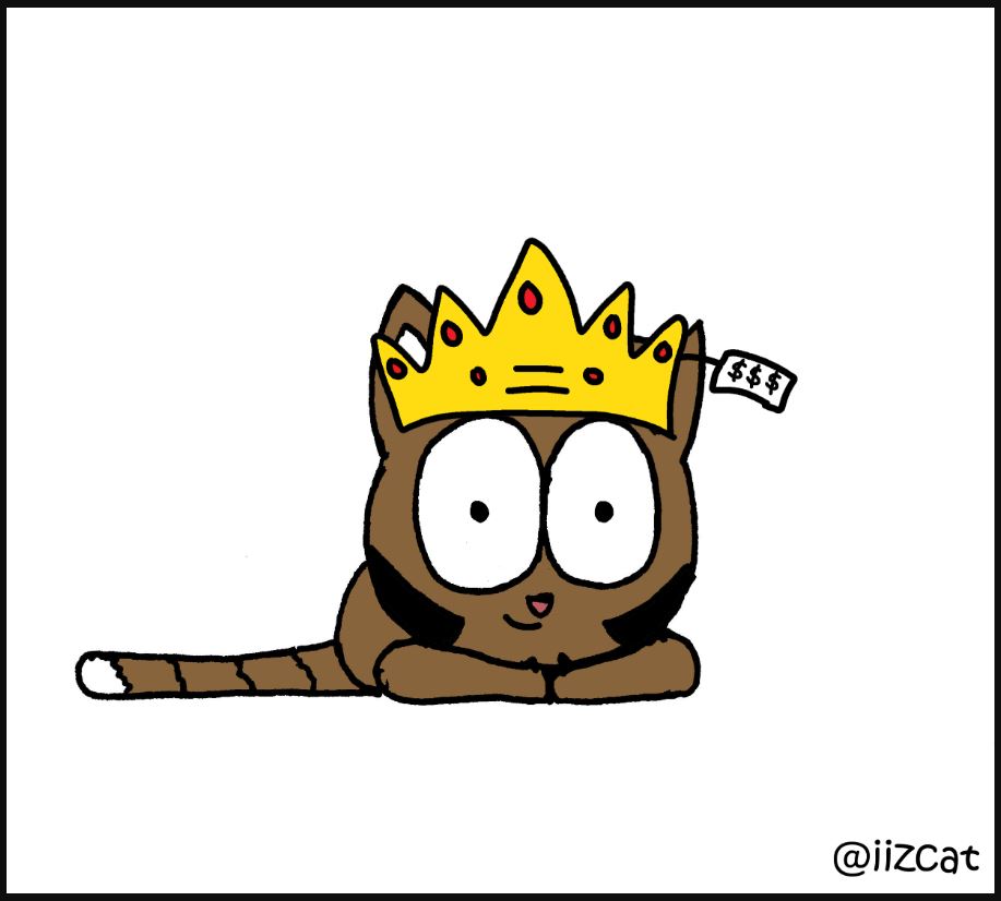 iizcat im the queen comic 4