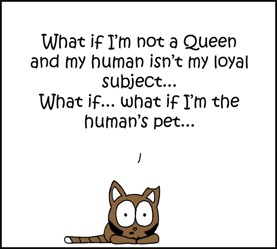 iizcat im the queen comic 2