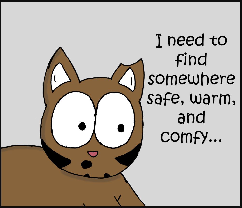 iizcat sleepy cat comic 2