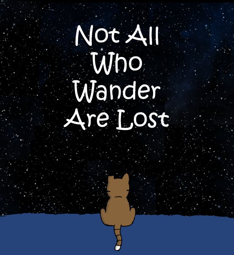 not all who wander are lost comic 1