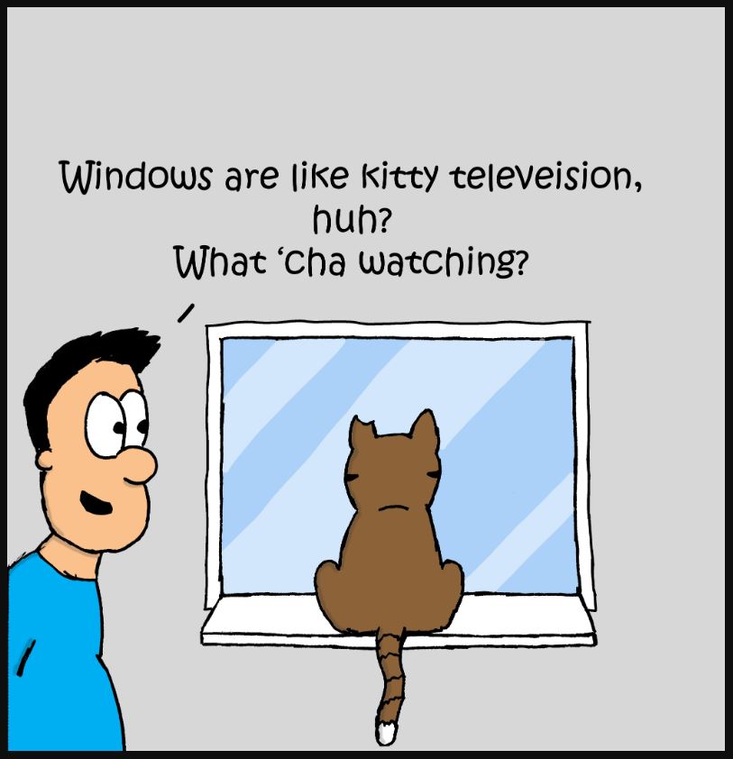 cat tv comic 1