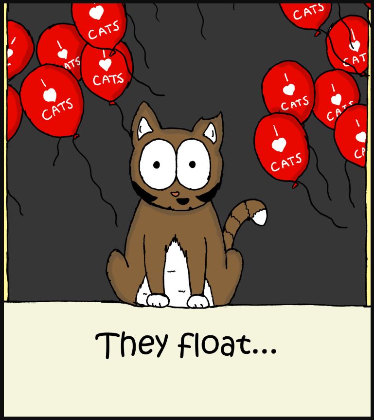 cat pennywise comic 3