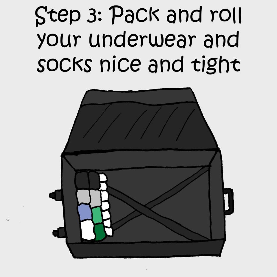 how to pack comic 3