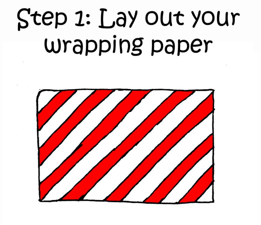 how to wrap a present when you have a cat 1