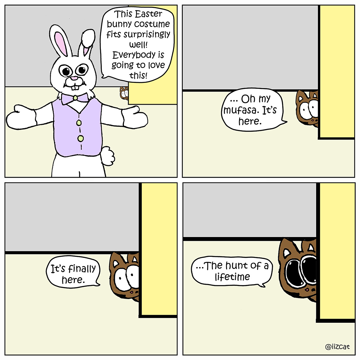 easter bunny comic