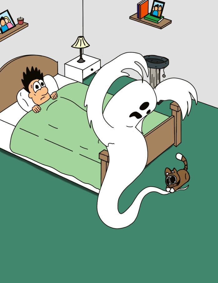 cat who caught a ghost