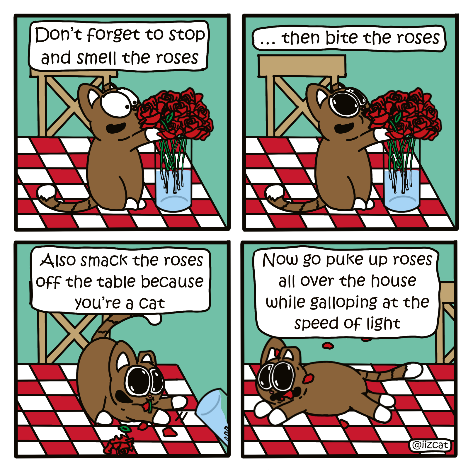 smell the roses